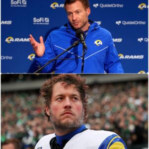 🚨 RAMS ERUPT: SEAN McVAY’S FIERY 10-MINUTE DEFENSE OF MATTHEW STAFFORD SHOCKS THE NFL