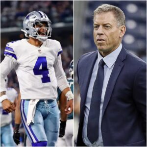TEN MINUTES THAT SHOOK THE NFL: TROY AIKMAN ERUPTS IN DEFENSE OF DAK PRESCOTT AFTER EMOTIONAL 24–21 COMEBACK WIN OVER EAGLES A LEGEND STANDS UP FOR A QUARTERBACK UNDER FIRE