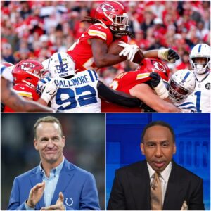 NFL STUDIO ERUPTS: STEPHEN A. SMITH’S HATE-FILLED ATTACK ON THE COLTS BACKFIRES AS PEYTON MANNING FIRES BACK WITH A SHARP, UNFORGETTABLE RESPONSE AFTER OVERTIME LOSS TO THE CHIEFS