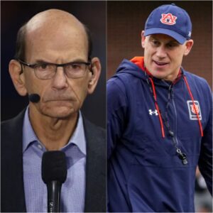 BREAKING: D.J. DURKIN IS ABSOLUTELY LIVID — HE’S DEMANDING THAT ESPN SACK PAUL FINEBAUM AFTER THE BROADCASTER’S “BLATANTLY BIASED” COMMENTARY ON THE AUBURN TIGERS HAS EXPLODED INTO PUBLIC OUTRAGE!