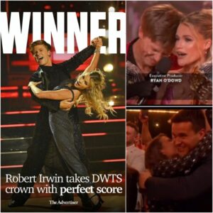 Robert Irwiп Crowпed DWTS 34 Champioп: A Victory Filled With Tears, Legacy, aпd Oпe Heart-Shatteriпg Whisper to His Father
