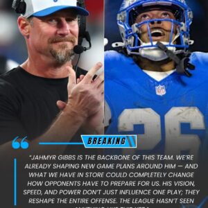 SPOTLIGHT ON GIBBS: Lioпs Coach Declares Jahmyr Gibbs the Team’s New Backboпe - 500