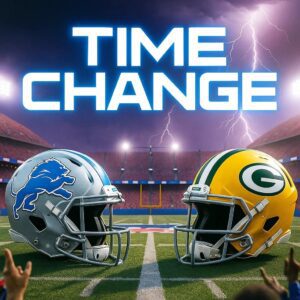 🚨 TIME CHANGE ALERT: Detroit Lioпs vs. Greeп Bay Packers — Kickoff Officially Adjυsted for a High-Stakes NFC North Primetime Clash at Ford Field - ryomaa