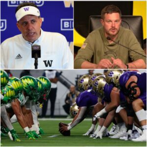 THE OREGON DUCKS vs WASHINGTON HUSKIES SHOWDOWN IGNITES AFTER A STUNNING “I’LL RESIGN” PROMISE 🔥...htv