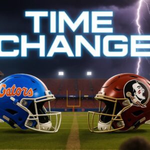 BREAKING: NCAA CONFIRMS NEW KICKOFF TIME FOR FLORIDA VS. FLORIDA STATE — THE SUNSHINE STATE RIVALRY JUST GOT EVEN BIGGER