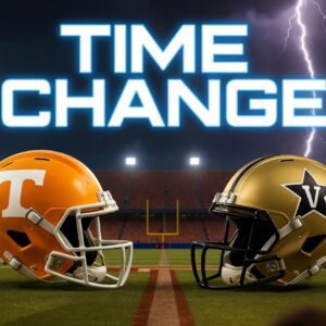 BREAKING: NCAA CONFIRMS NEW KICKOFF TIME FOR TENNESSEE VS. VANDERBILT — THE STATE SHOWDOWN JUST GOT EVEN MORE INTENSE