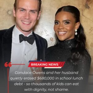 Candace Owens and her husband have quietly paid off more than $680,000 in overdue school lunch debt, wiping the slate clean for families across 112 schools in seven states, jiji