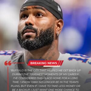 Just Hours After Being Released, WR Elijah Moore Shocked the NFL by Expressing His Desire to Return to Buffalo — Willing to Take a Pay Cut or Become a Backup Just to Wear Bills Colors Again – jiji