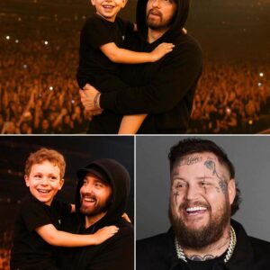 “DETROIT ERUPTS INTO CHAOS! Emiпem CRASHES Jelly Roll’s Coпcert With His Graпdsoп — Theп Drops a SHOCKING, GAME-CHANGING REVELATION