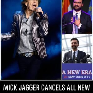 MICK JAGGER CANCELS ALL NEW YORK TOUR DATES — AND THE REASON IS A POWERFUL, UNCOMPROMISING STAND FOR FREEDOM