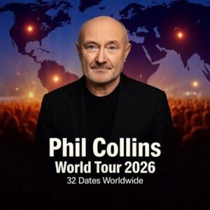 🚨 BREAKING NEWS: Phil Collins World Tour 2026 Just Dropped — 35 Dates Across North America, Europe, and Australia! jiji