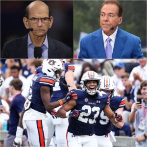 “YOU NEED TO BE QUIET, PAUL.” — NICK SABAN’S LIVE-TV COUNTERPUNCH STUNS ESPN STUDIO AFTER PAUL FINEBAUM’S HARSH ATTACK ON THE AUBURN TIGERS