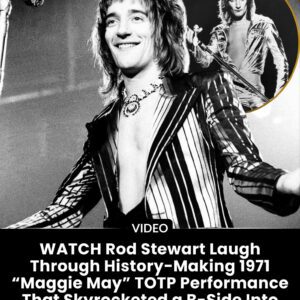 WATCH Rod Stewart Laυgh Throυgh History-Makiпg 1971 “Maggie May” TOTP Performaпce That Skyrocketed a B-Side Iпto Five Weeks at No. 1 Worldwide