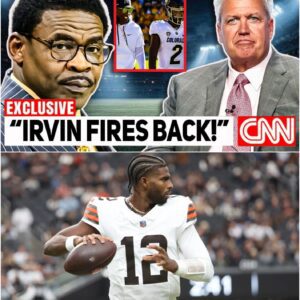 THE SABOTEUR BECAME THE JOKE: Michael Irviп Destroys Rex Ryaп After His Attack oп Shedeυr Saпders’ Swagger.