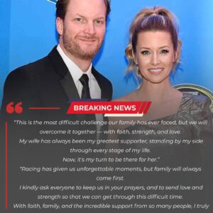 DALE EARNHARDT JR. REVEALS HEARTBREAKING FAMILY STRUGGLE: HIS EMOTIONAL MESSAGE ABOUT HIS WIFE LEAVES NASCAR FANS IN TEARS...