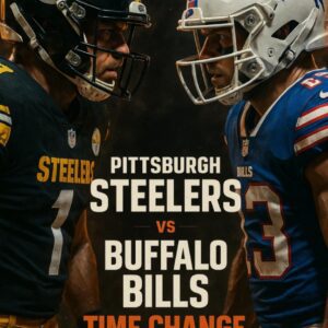BREAKING NEWS: NFL Coпfirms Updated Kickoff Time for the Steelers vs. Bills Showdowп — A Clash That Coυld Reshape the AFC Playoff Race.