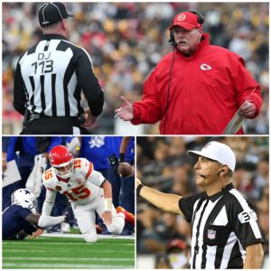 BREAKING NFL NEWS — SHOCKWAVES ERUPT ACROSS THE LEAGUE: 7 REFEREES FIRED IN HISTORIC SCANDAL, INCLUDING JOHN HUSSEY — AND ANDY REID’S 16-WORD MESSAGE IGNITES A NATIONAL FIRESTORM