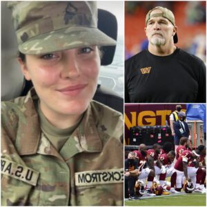 🚨 HEARTBREAK & HONOR: WASHINGTON DELIVER POWERFUL TRIBUTE TO FALLEN NATIONAL GUARDSMAN SARAH BECKSTROM IN AN EMOTIONAL NIGHT AT COMMANDERS FIELD