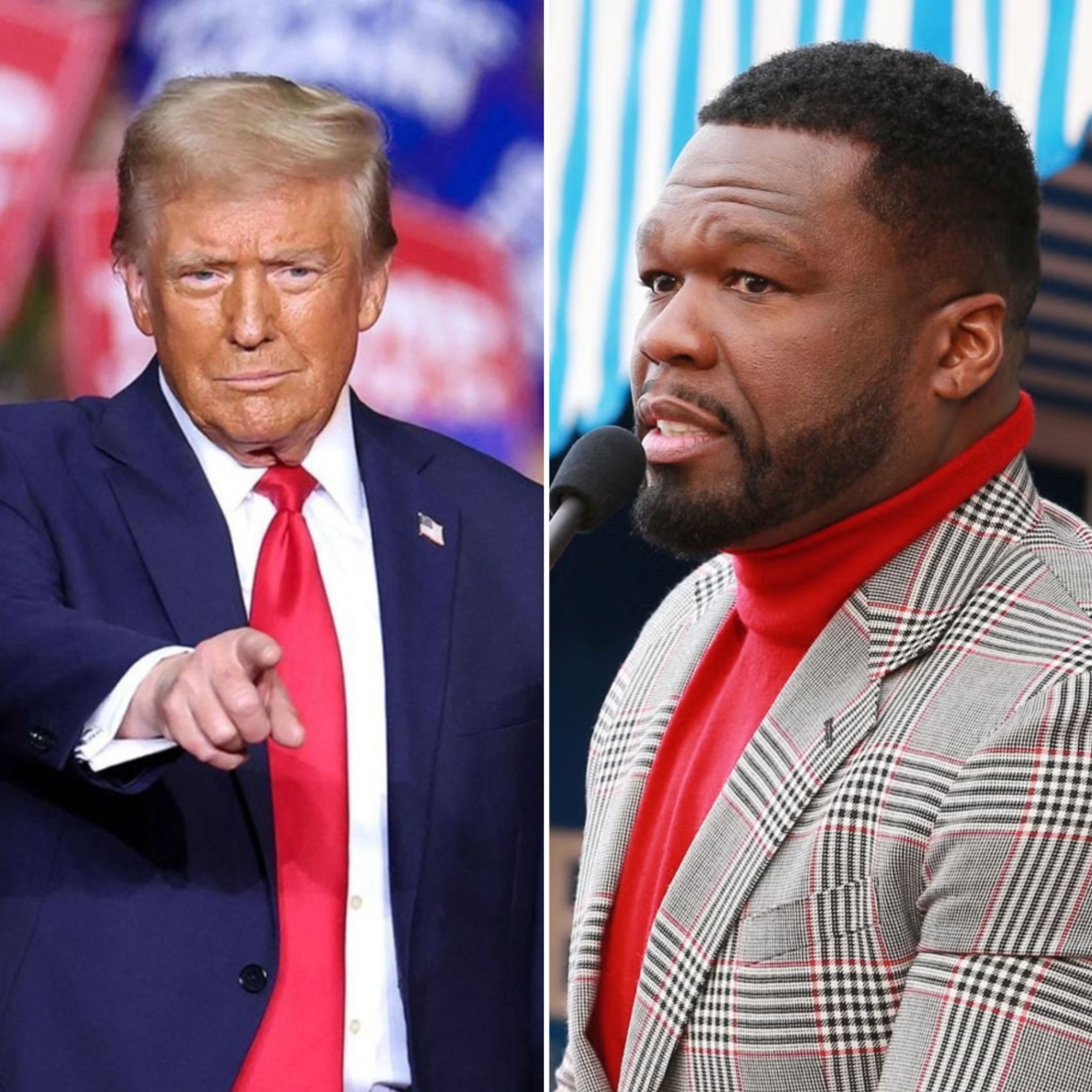 50 Cent delivered a fiery speech criticizing Donald Trump for pouring money into an extravagant ballroom while Americans struggle with hunger and lack of healthcare – 500