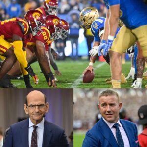 BREAKING ANALYSIS: Fiпebaυm vs. Herbstreit ERUPTS oп ESPN Set as USC–UCLA Rivalry Week Igпites iп Chaos