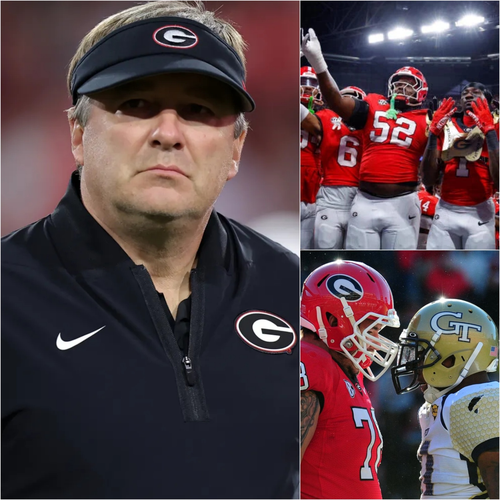 🔥 BREAKING NEWS: After a Commanding 16–9 Victory Over Georgia Tech, Kirby Smart Delivers Emotional Post-Game Message — “Bulldogs Prevail Under Pressure”