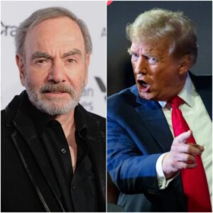 NEIL DIAMOND STUNS THE WORLD: A 17-SECOND SILENCE THAT SHOOK LIVE TELEVISION AND LEFT DONALD TRUMP SPEECHLESS...