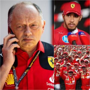 🚨 BREAKING NEWS — “NINE WORDS THAT LEFT ALL OF MARANELLO SILENT”: FRÉDÉRIC VASSEUR’S COLD, HAUNTING MESSAGE AFTER HAMILTON’S QATAR COLLAPSE STUNS THE F1 WORLD 🚨