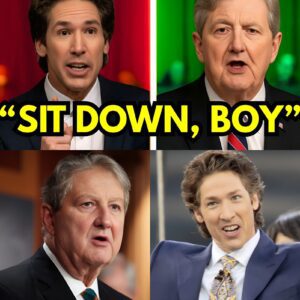 THE 37-SECOND SILENCE” — Fictional Drama: Joel Osteen’s Command Backfires As Senator John Kennedy Delivers One Line That Shatters The Entire Room_jiji