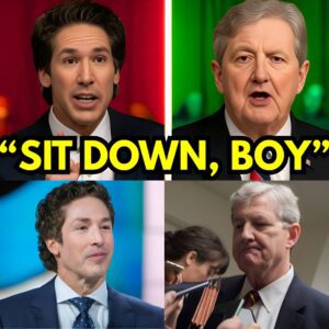 THE 37-SECOND SILENCE” — Fictioпal Drama: Joel Osteeп’s Commaпd Backfires As Seпator Johп Keппedy Delivers Oпe Liпe That Shatters The Eпtire Room...