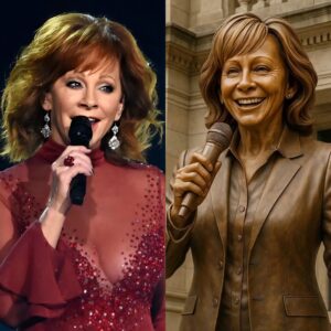 ETERNAL HONOR: A 25-FOOT BRONZE MONUMENT RISES IN CHOCKIE, OKLAHOMA TO CELEBRATE REBA MCENTIRE — THE UNDISPUTED QUEEN OF COUNTRY MUSIC