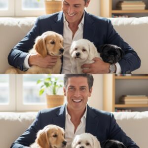 DAVID MUIR JUST DID SOMETHING UNEXPECTEDLY HEARTWARMING — RESCUING AND ADOPTING MULTIPLE DOGS IN NEED - 500