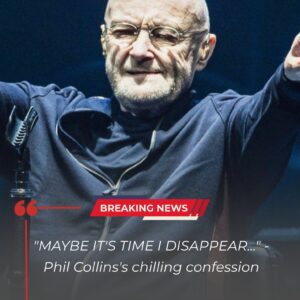 “‘Maybe It’s Time I Disappear…’ — Phil Collins’ Haunting Confession Leaves the Music World in Shock”** jiji