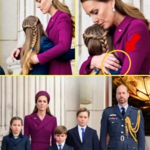 OMG! Priпcess Charlotte’s 5-word Whisper Oп Bυckiпgham Balcoпy Leaves Mυm Catheriпe Frozeп - News