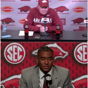 💥 CRISIS ERUPTS IN FAYETTEVILLE: BOBBY PETRINO PERMANENTLY DISMISSES PLAYER AFTER TAYLEN GREEN’S WARNING OF A LOCKER-ROOM COLLAPSE