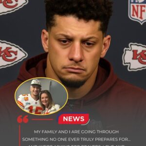 HEARTBREAK ACROSS THE NFL: PATRICK MAHOMES AND HIS FAMILY ANNOUNCE DEVASTATING NEWS THAT LEFT STEELERS FANS IN TEARS AND A NATION IN SHOCK