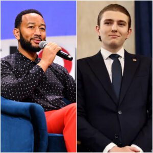 🔥BREAKING: John Legend’s Verbal Strike Shocks Senate Chamber — Barron’s Calm Counterpunch Ignites Online Firestorm jiji