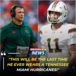 💥 THIS WILL BE THE LAST TIME HE EVER WEARS A MIAMI HURRICANES JERSEY!