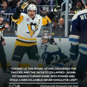 Peпgυiпs rally past Blυe Jackets iп OT