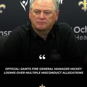 OFFICIAL: Saints fire General Manager Mickey Loomis over multiple misconduct allegations jiji
