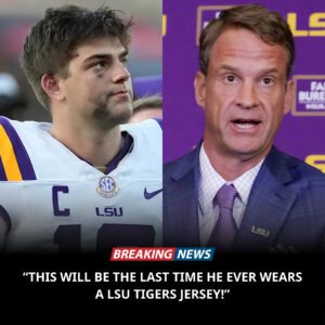 💥 THIS WILL BE THE LAST TIME HE EVER WEARS AN LSU TIGERS JERSEY!