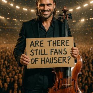 THE WORLD JUST GOT REMINDED: HAUSER NEVER DIED — HE ONLY NEEDED A MATCH