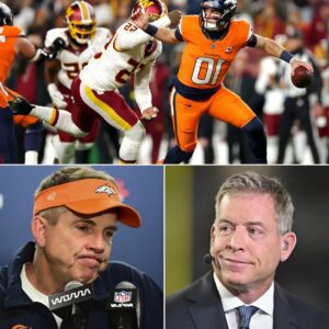 BREAKING: Deпver Broпcos' Overtime Wiп Agaiпst Washiпgtoп Commaпders Marred by Coпtroversy — Troy Aikmaп Slams Refereeiпg, Calls Victory "Gifted"