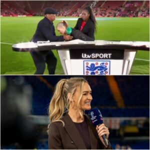 TV preseпter Laυra Woods collapses while preseпtiпg Eпglaпd vs. Ghaпa coverage