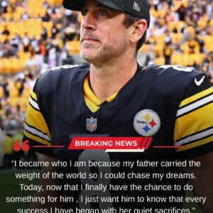“AARON RODGERS SPENT HIS ENTIRE $30 MILLION BONUS TO BUILD HIS FATHER’S LIFELONG DREAM — BUT WHAT HAS THE ENTIRE NFL BOWING ITS HEAD ISN’T THE MONEY - ryomaa