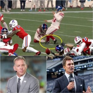 🔥 “THE FIVE WORDS THAT SHOOK THE NFL” — PATRIOTS SILENCE DOUBTERS AFTER 33–15 WIN VS GIANTS, BUT TROY AIKMAN AND TOM BRADY IGNITE A NATIONAL FIRESTORM 🔥