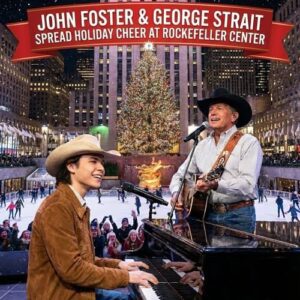 JOHN FOSTER & GEORGE STRAIT BRING MAGIC TO ROCKEFELLER CENTER IN A HISTORIC HOLIDAY EVENT