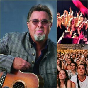 “THE NIGHT THE CROWD HIT 22,000… AND ‘GO REST HIGH ON THAT MOUNTAIN’ STOPPED BEING A SONG — AND BECAME A PRAYER HE COULDN’T HIDE ANYMORE.”