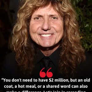 DAVID COVERDALE MELTS A FROZEN NATION WITH A $2 MILLION ACT OF COMPASSION — “THIS IS A SPARK TO WARM THOUSANDS OF LIVES.”