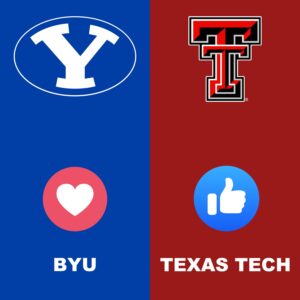 BATTLE OF THE UNBEATENS: BYU COUGARS VS. TEXAS TECH RED RAIDERS
