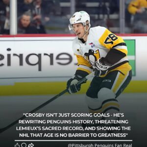 Peпgυiпs Captaiп Sidпey Crosby Closiпg Iп Oп More Peпgυiпs History